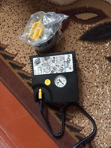 Башка унаа тетиктери: Компрессор с герметиком для ремонта шин (автомобильный комплект) - — 3