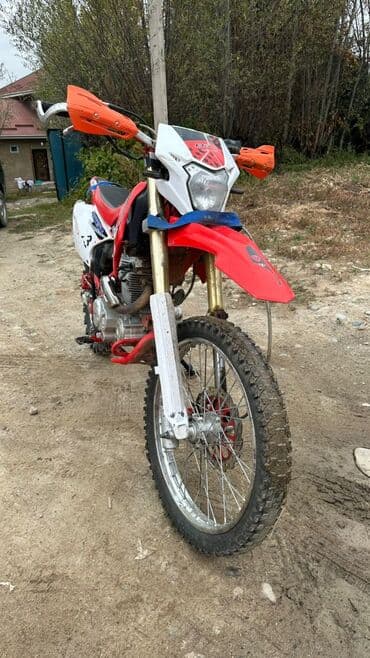электроквадроцикл бишкек: Эндуро/кроссовый мотоцикл 250 см³ матор 172 красно‑белый. - — 4