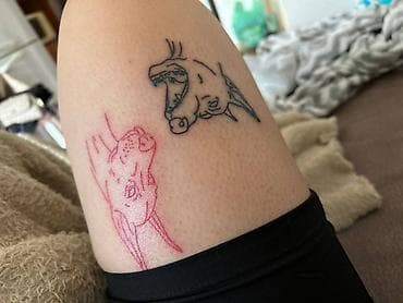 Тату, пирсинг: Черно-белые татуировки | Консультация — 2