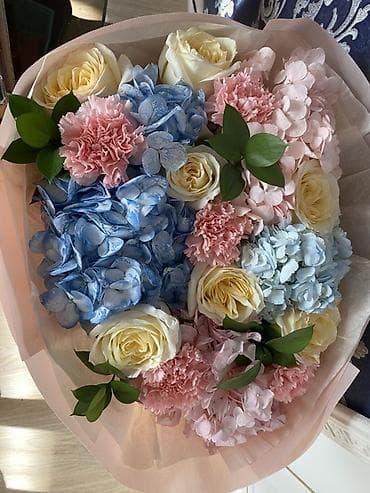 продам сахар: Букет в нежной пастельной гамме. Эстетичный, фотогеничный букет — 1