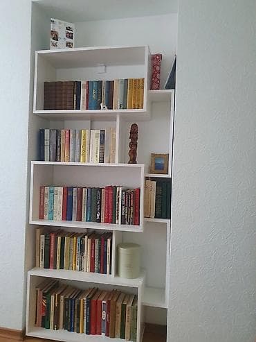 Кийимге кам көрүү жана сактоо: Китеп текчеси, Жаңы, ЛДСП, Полго орнотулма, Өзү алып кетүү, Акысыз жеткирүү, Акылуу жеткирүү — 9