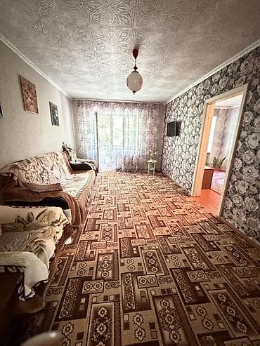 flat in osh: 3 комнаты, 63 м² — 2