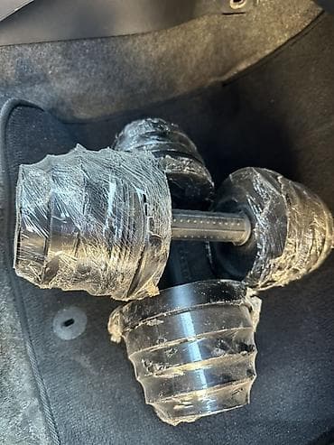 форма милиция: Со скидкой! Гантели разборные, пара. - Материал: прочный — 1