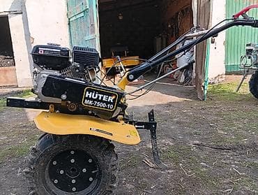 самаходная косилка: Мотоблок Huter MK-7500-10 - Бензиновый двигатель Huter, ручной — 3