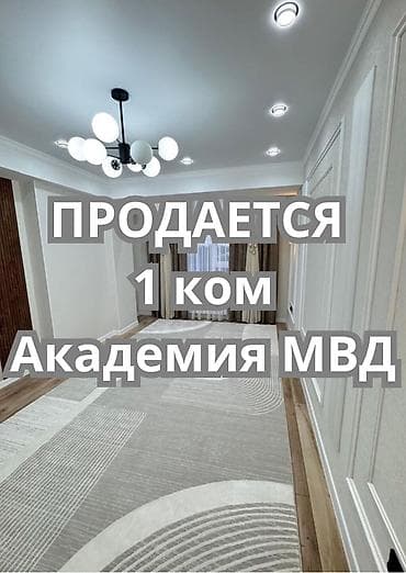 imak: 1 комната, 42 м², Аламедин-1 мкр Элитка, 5 этаж, Евроремонт — 1