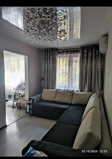 2 комнаты, 48 м², 7 мкр 104 серия, 1 этаж — 3