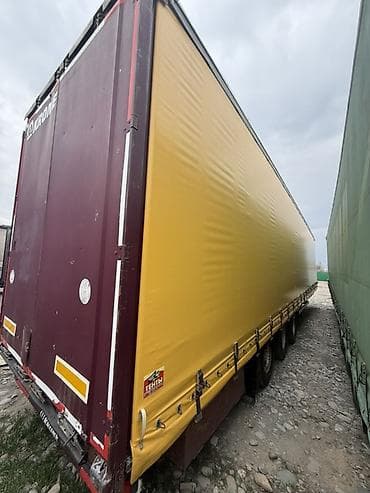 бетон реска: Прицеп, Krone, Шторный, от 12 т, Б/у — 4