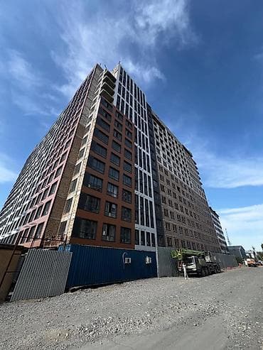 Квартиры: 2 комнаты, 74 м², Элитка, 8 этаж, ПСО (под самоотделку) — 2