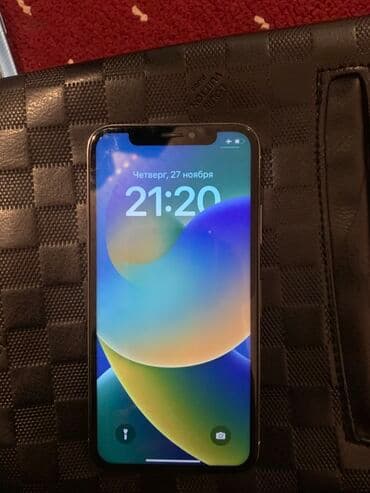 iphone х телефон: IPhone X, Б/у, 64 ГБ — 2