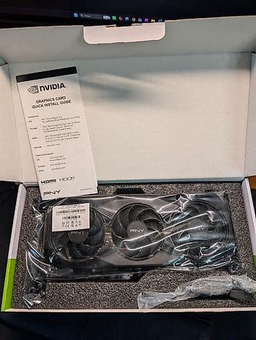 stealth: Видеокарта для ПК, Б/у, PNY, GeForce RTX, 12 ГБ — 3