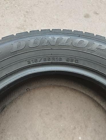 w210 55: Шины 215 / 65 / R 16, Зима, Б/у, 1 шт, Легковые, Япония, DUNLOP — 2