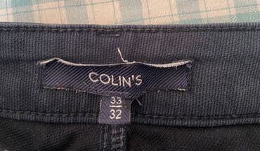 шуба дома: Продам Джинсы- Брюки мужские Colin’s (размер W 33 L 32). Б/у — 11