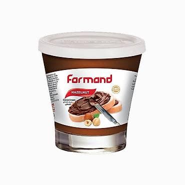 шоколо: Шоколадно-ореховая паста Farmand Hazelnut - Формат: стеклянная — 4