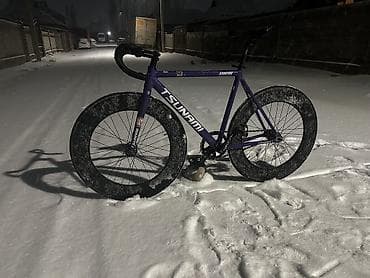 цунами фикс: Шоссейный велосипед, Tsunami, Рама M (156 - 178 см), Б/у — 3