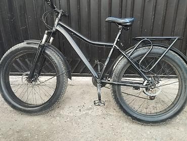 Фэтбайк 26" с широкими колесами - Тип: фэтбайк, колесная база 26" -