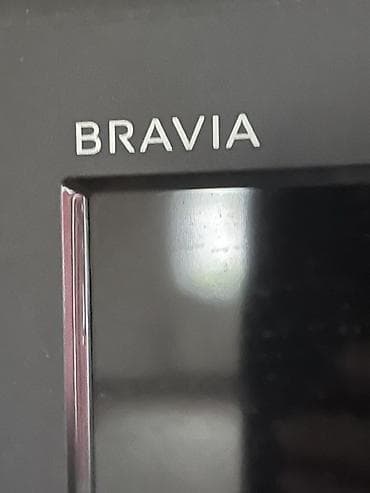 ультратонкие телевизоры: Телевизор Sony BRAVIA с плоским экраном. Черный корпус с тонкой — 3