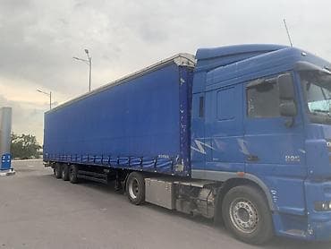 Транспорт: Тягач, DAF, 2012 г., Тентованный — 8