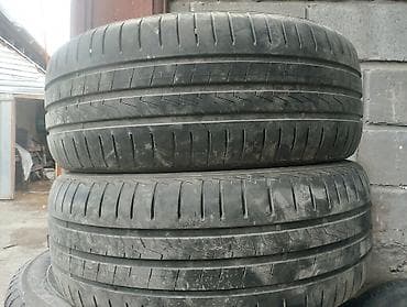 tesla model 3: Шины 205 / 55 / R 16, Лето, Б/у, Комплект, Легковые, Hankook — 2