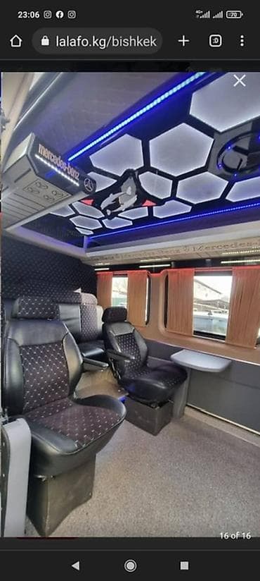 vip bus: Mercedes-Benz Sprinter — пассажирский микроавтобус с VIP-салоном — 5