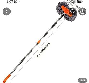 все для уборки: Щетка для мойки автомобиля с двойной вращающейся насадкой - Тип — 4