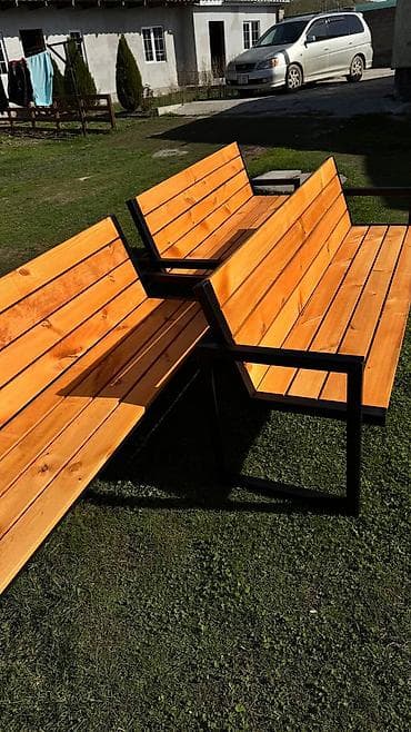 чехол на стул: Комплект садовой мебели, Дерево — 2