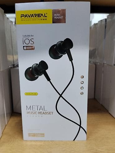 Наушники PAVAREAL Metal Music Headset (модель PA-E09) - Форм-фактор