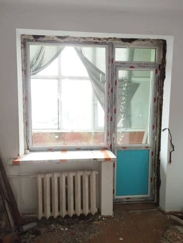 Пластиковое окно на заказ, Тип окна: Балконные, Бесплатная установка, Без рассрочки