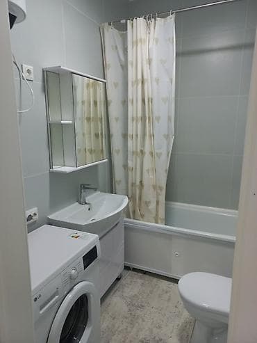 Батирлер: 1 бөлмө, 45 м², Ынтымак ж/м 106-серия жакшыртылган, 8 кабат, Евро оңдоо — 5