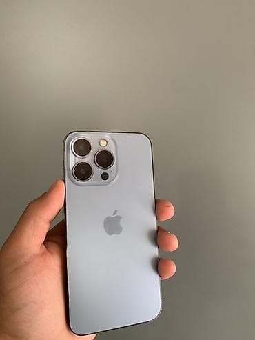 IPhone 13 Pro, Б/у, 128 ГБ, Голубой, 73 %