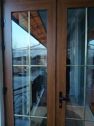 рамки на окна: ПВХ и алюминиевые двери/витражи AKFA/Alutex - Изготовление дверных — 10