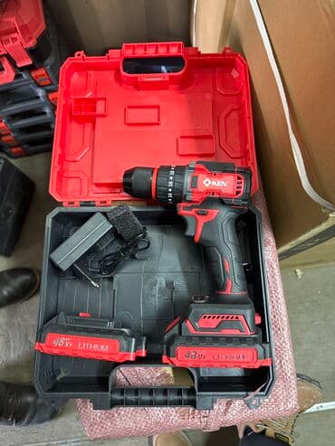 Шуруповерт Кен без щеточный Металлический патрон 2 аккумулятора 1