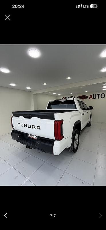 Транспорт: Toyota Тундра: 2022 г., 3.5 л, Автомат, Бензин, Пикап — 7