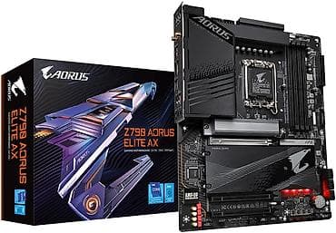 atx: Материнская плата для ПК, Б/у, Gigabyte, LGA1700, ATX — 1