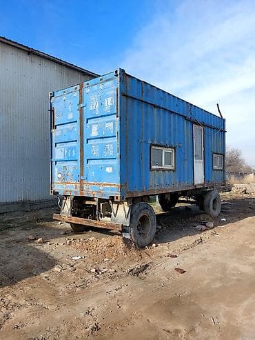Вагоны: Продаю Вагон на Колёсах Из Морского Контейнера Есть Железная — 1