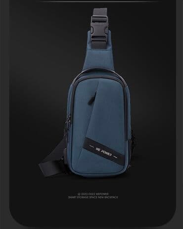 барсетка оригинал: Сумка барсетка оригинал «We Power» через плечо, имеет три отсека — 2