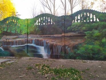 интерьерная картина: Художественная роспись Больше 6 лет опыта — 9