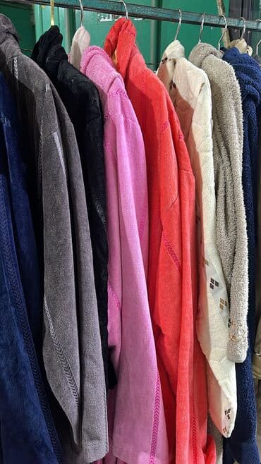 домашние халаты больших размеров: Халат, Махра, Турция, Все размеры — 11