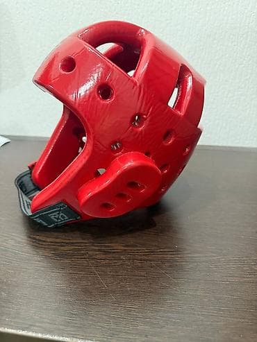 Шлемдер: Шлем для тхэквондо MOOTO (красный) - Бренд: MOOTO - Тип: защитный — 2