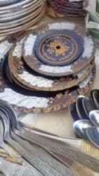 одноразовые стаканы для кофе: Г. Ош посуда б/у в отличном состоянии не битые чай пиялки 55шт — 4