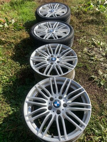 зимние шины на ниву 21214: Литые Диски R 18 BMW, Комплект, отверстий - 5, Б/у — 4