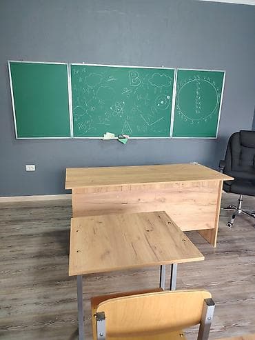 эл пила: Комплект парты и стула, Самовывоз, цвет - Серый — 2