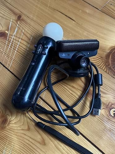 Видео оюндар жана приставкалар: Набор PlayStation Move + камера PlayStation Eye - Камера подходит для — 1