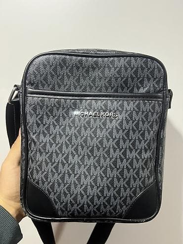 куплю барсетку: Барсетка, Michael Kors, Материал: Комбинированный материал, Регулируемый ремень, Новый — 2