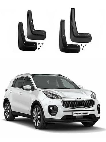 Комплект брызговиков для Kia Sportage (кузов QL, 2016–2021) - Полный — 1
