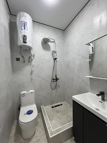 1 комнатная квартира аламидин: 1 комната, 38 м², Элитка, 2 этаж, Евроремонт — 3