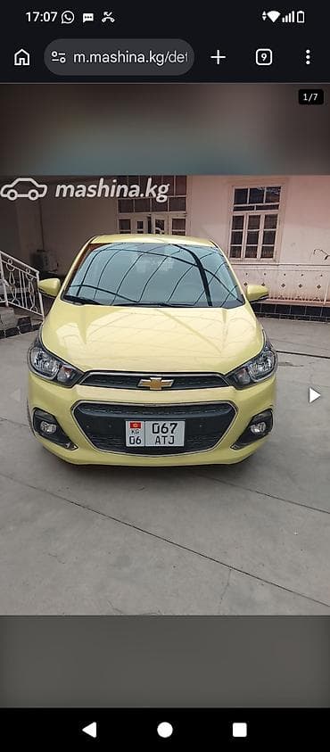 byd e3: Chevrolet Spark: 2018 г., 1 л, Вариатор, Бензин, Хэтчбэк — 7