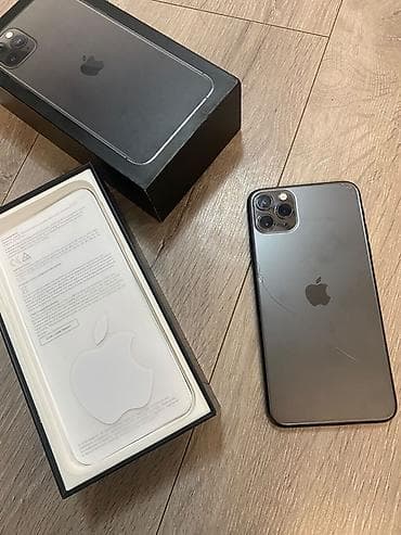 redmi 12a: IPhone 11 Pro Max, Б/у, 256 ГБ, Space Gray, Коробка, 76 % — 1