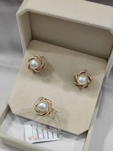 свадебные платья от производителя: Набор украшений, Проба 925, Женские, Новый — 4