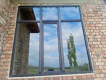 solutions elementary: Алюминиевое окно с глухими и поворотно-откидной створкой - Профиль — 1
