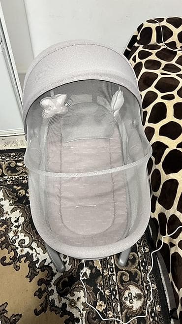 Детский комод: Новаяне пользовались совсем !Детская электрическая колыбель-качалка — 2